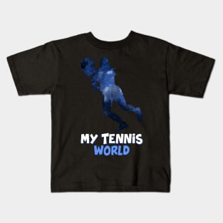 Tennis World Woman Kids T-Shirt